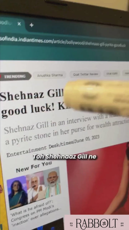 Siddh Bhagya Uday Pyrite Bracelet