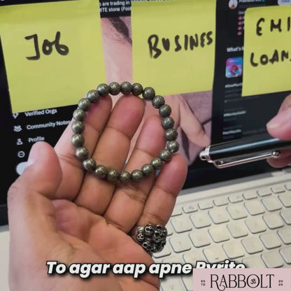 Siddh Bhagya Uday Pyrite Bracelet